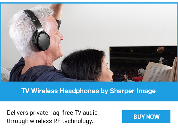 TV Wireless Headphones by Sharper Image
