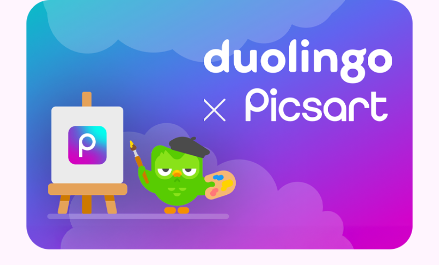 Duolingo x Picsart
