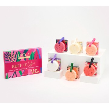 LWYA by Kim Gravel Body Wash & Polish 6pc Gift Set