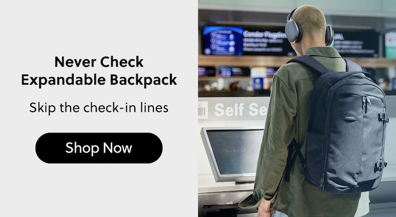 Never Check Expandable Backpack