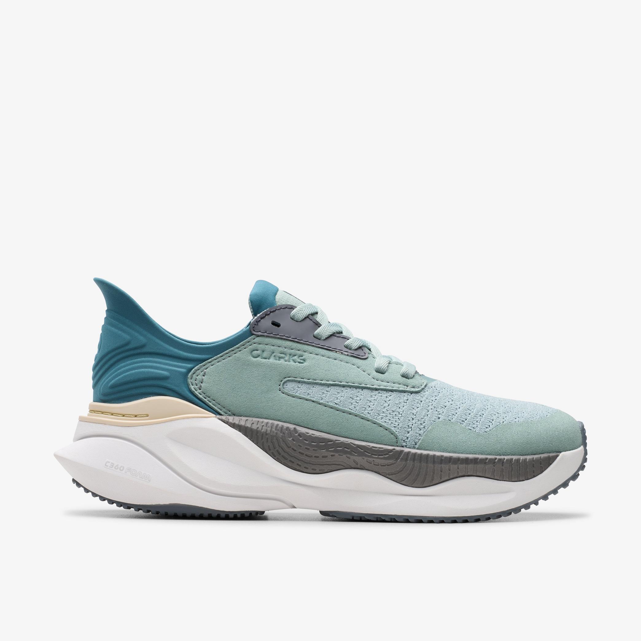 Shop Clarks Pace Aqua Combination