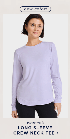 Women's Long Sleeve Crew Neck Tee >