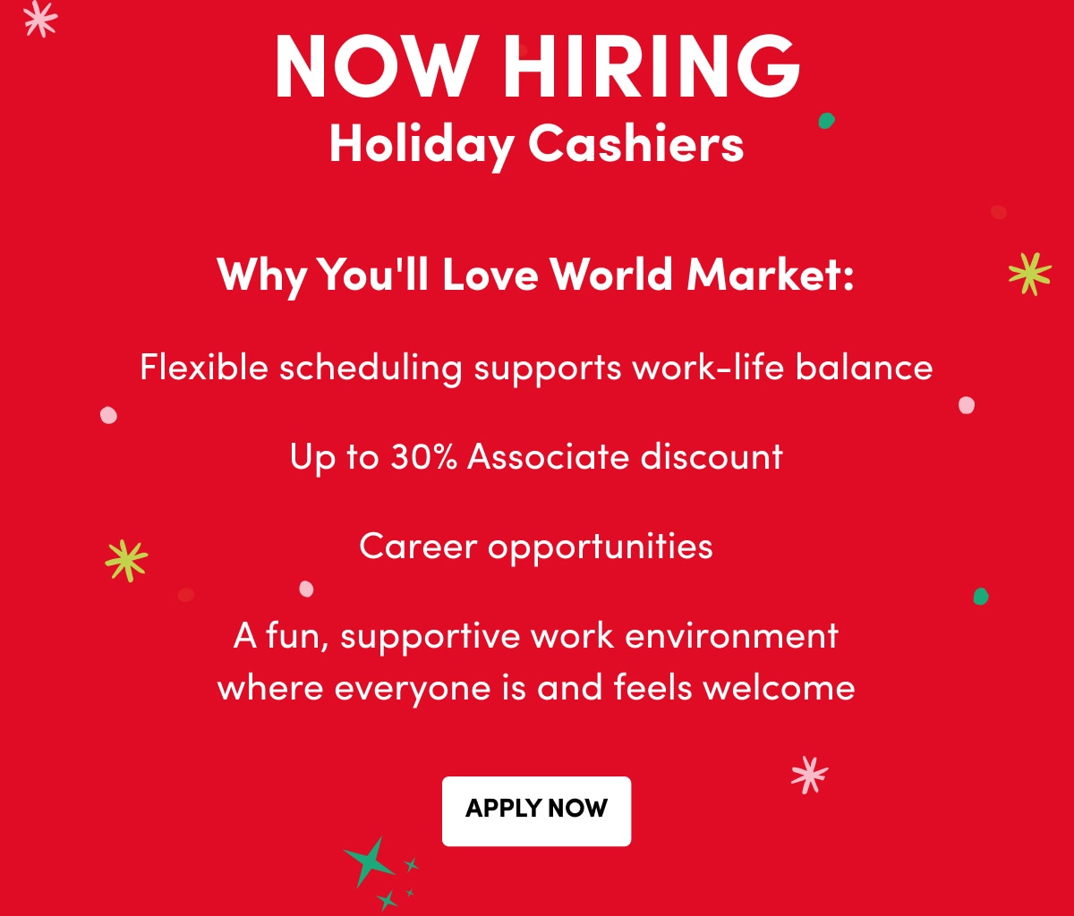 NOW HIRING - APPLY NOW
