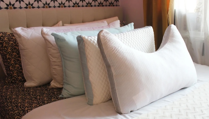 variety of pillows