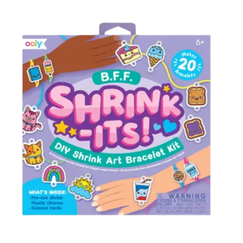 Image of Shrink-Its! D.I.Y. Shrink Art Bracelets Kit - B.F.F.