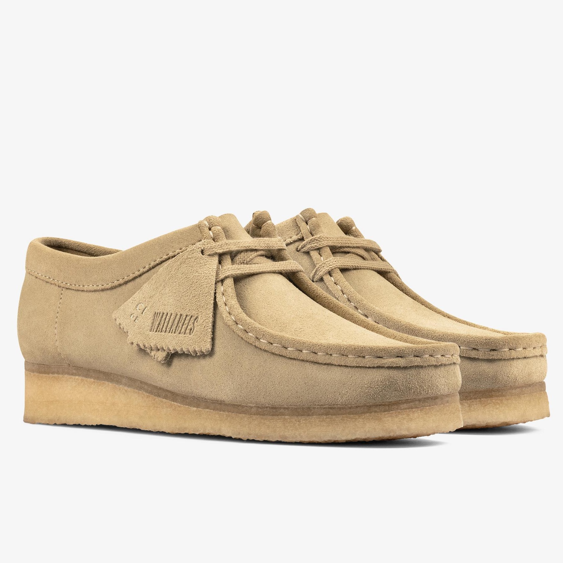 Shop Wallabee Maple Suede