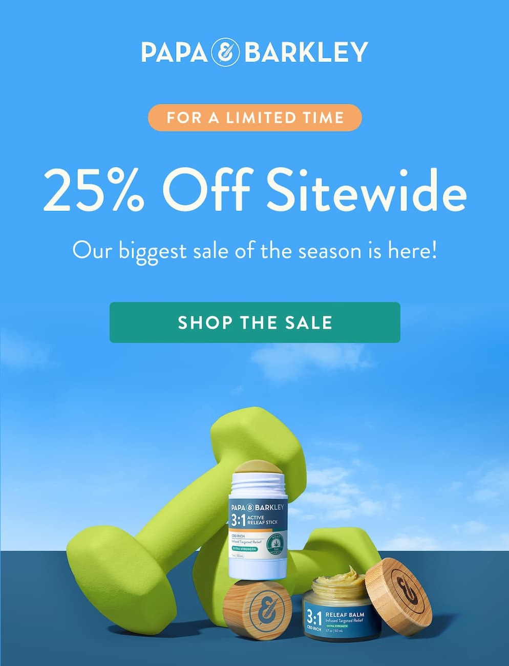 4/20 Sitewide sale starts now