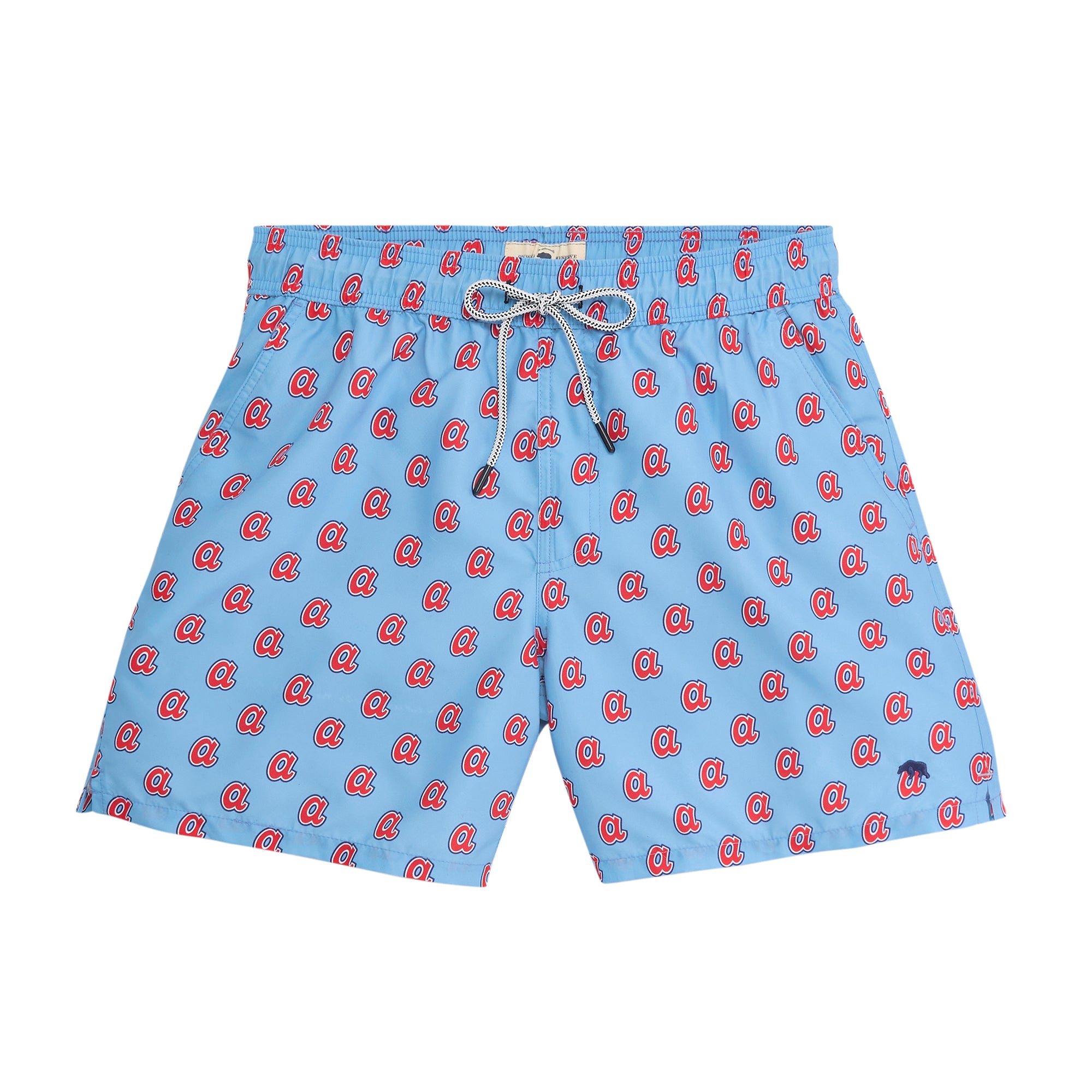 Image of Atlanta Braves Cooperstown A Swim Trunk