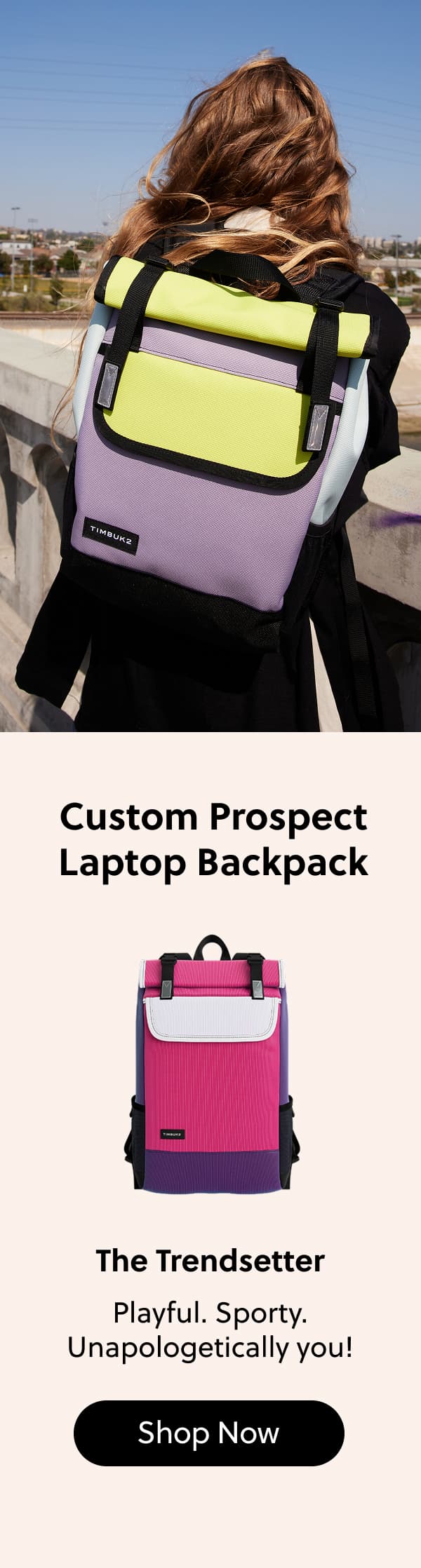 Custom Prospect Laptop Backpack