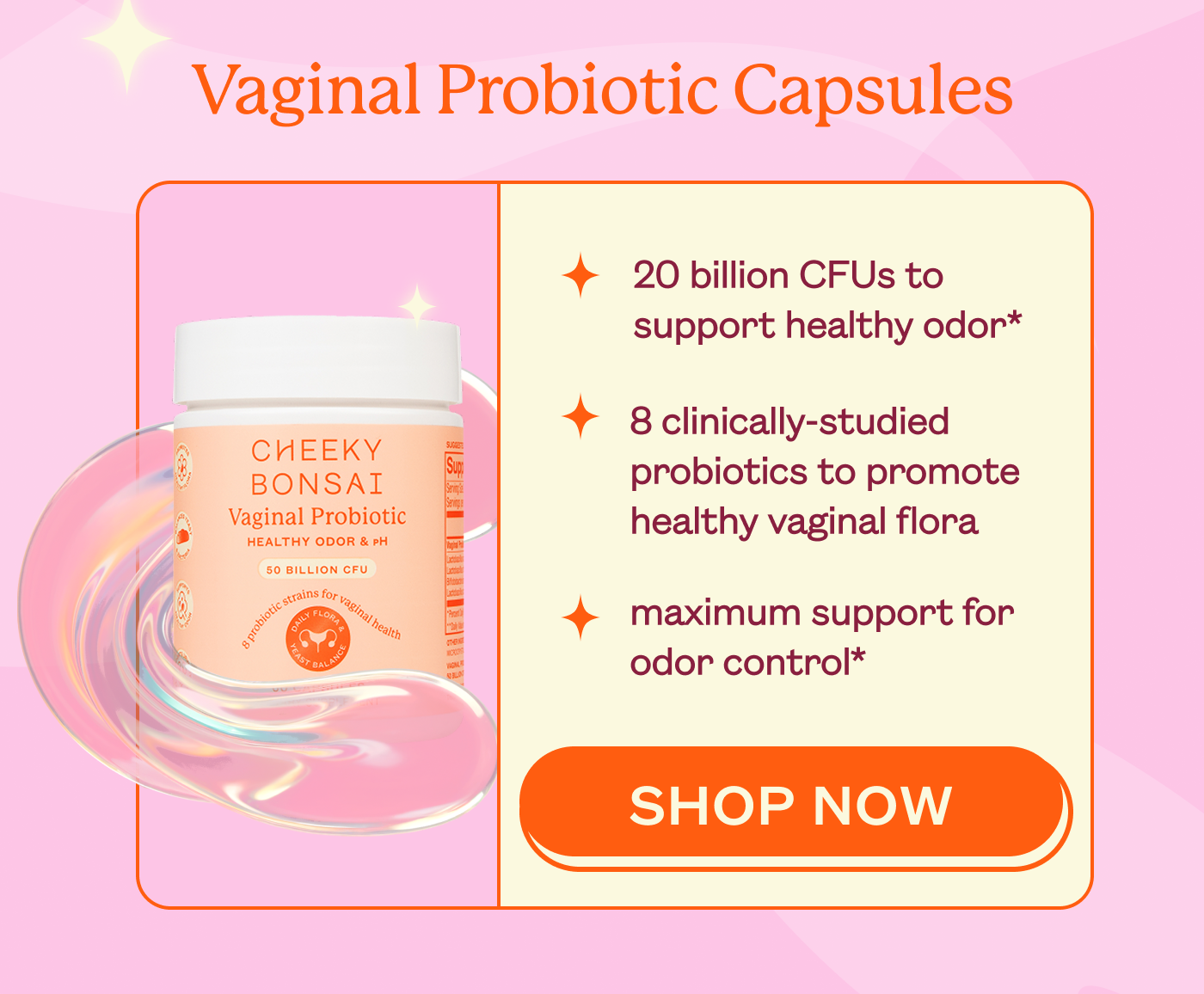 Vaginal Probiotic Capsules