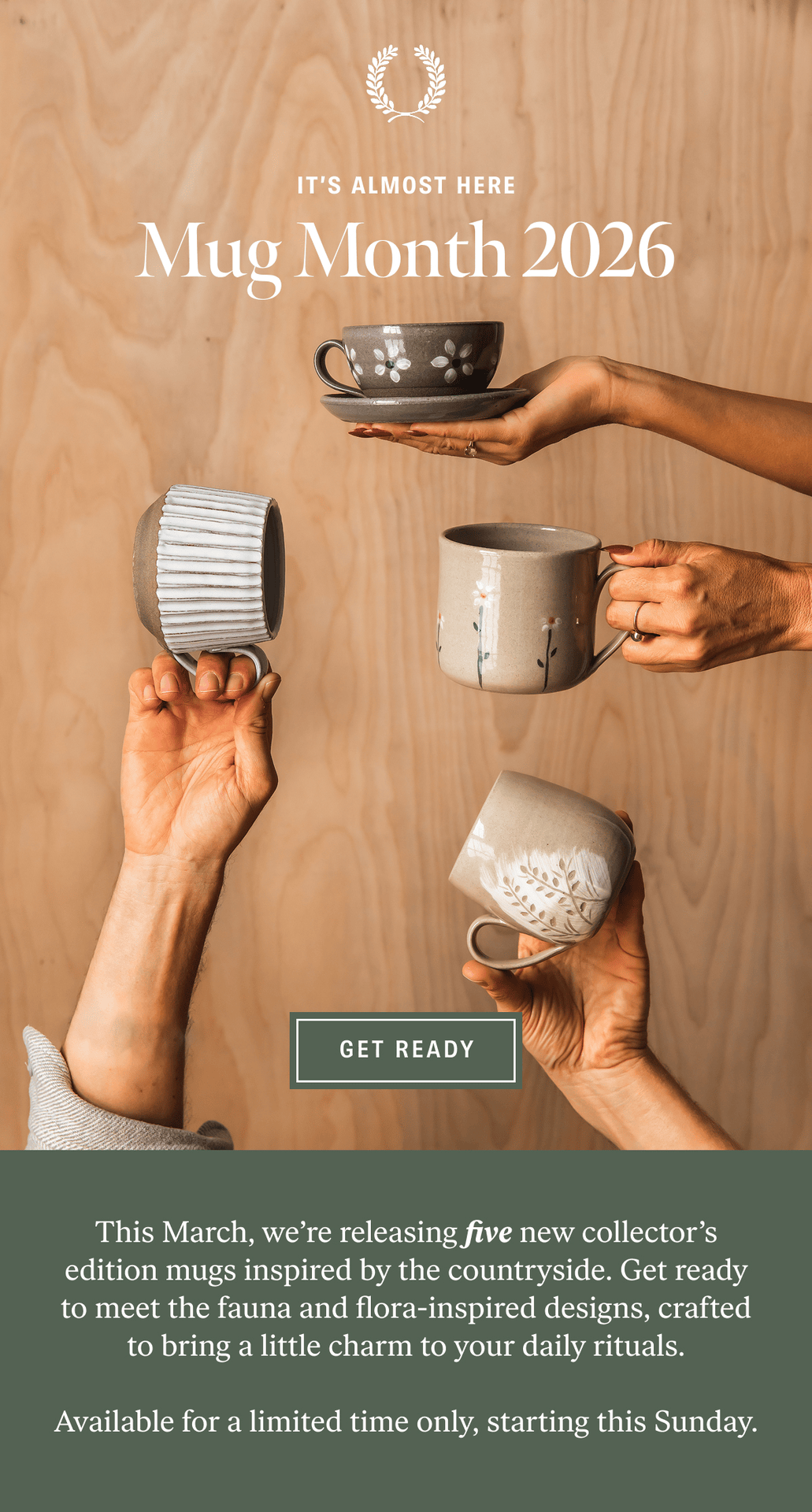 It's Almost Here: Mug Month 2026