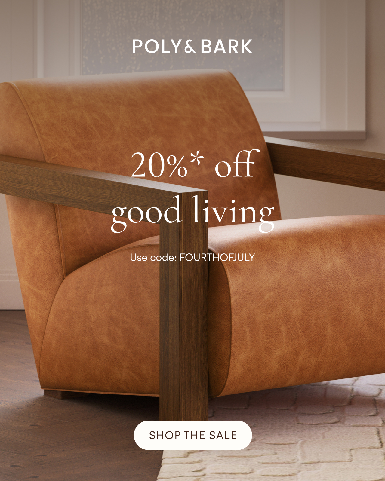 20% Off* sitewide with code FOURTHOFULY