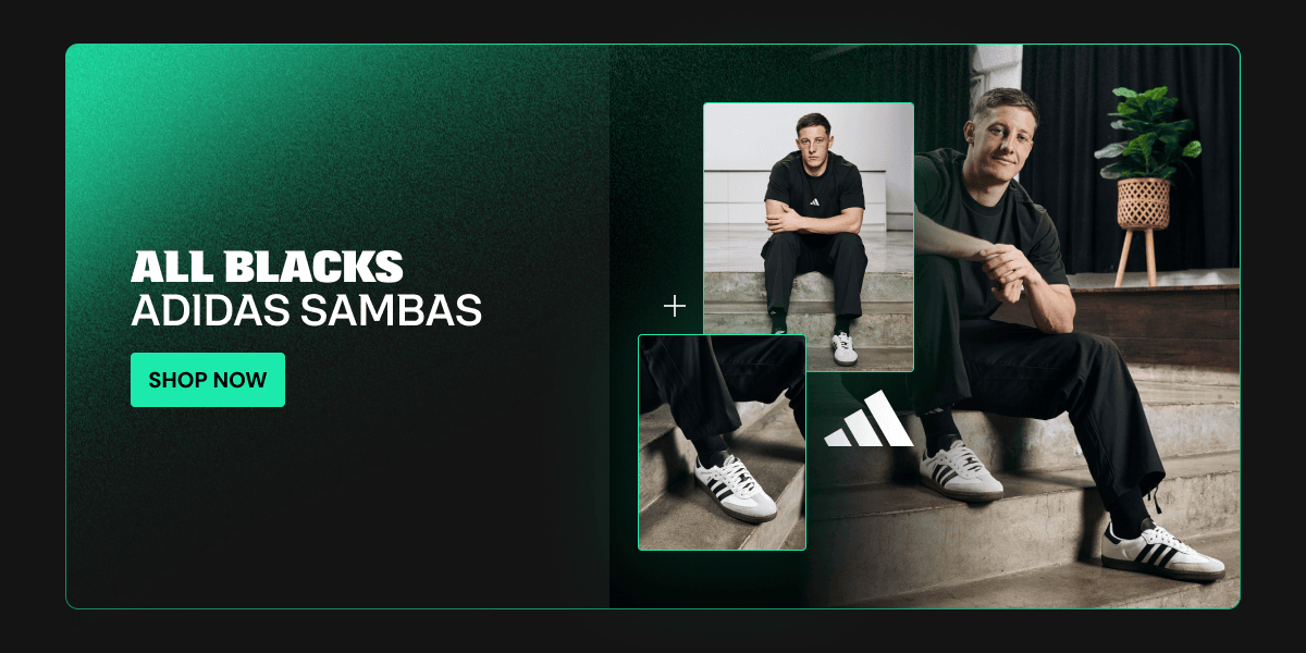 All Blacks Adidas Sambas