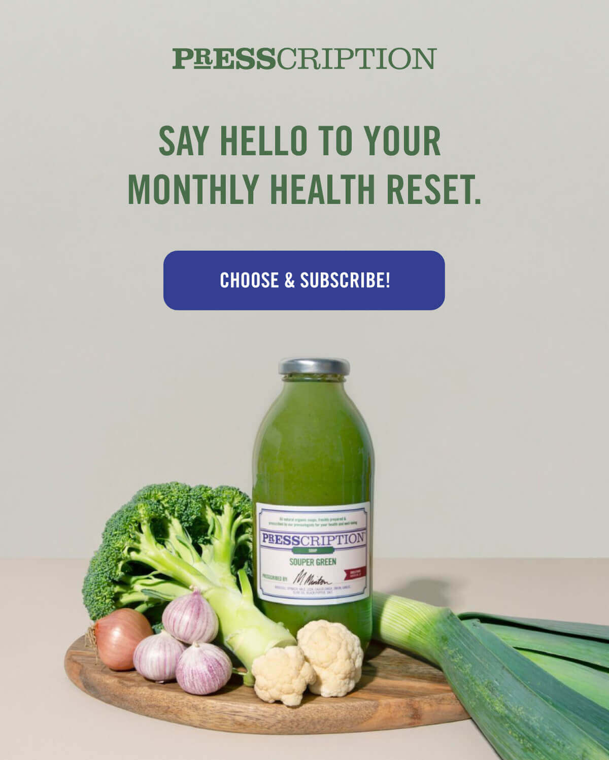 Say hello to your  monthly health reset.