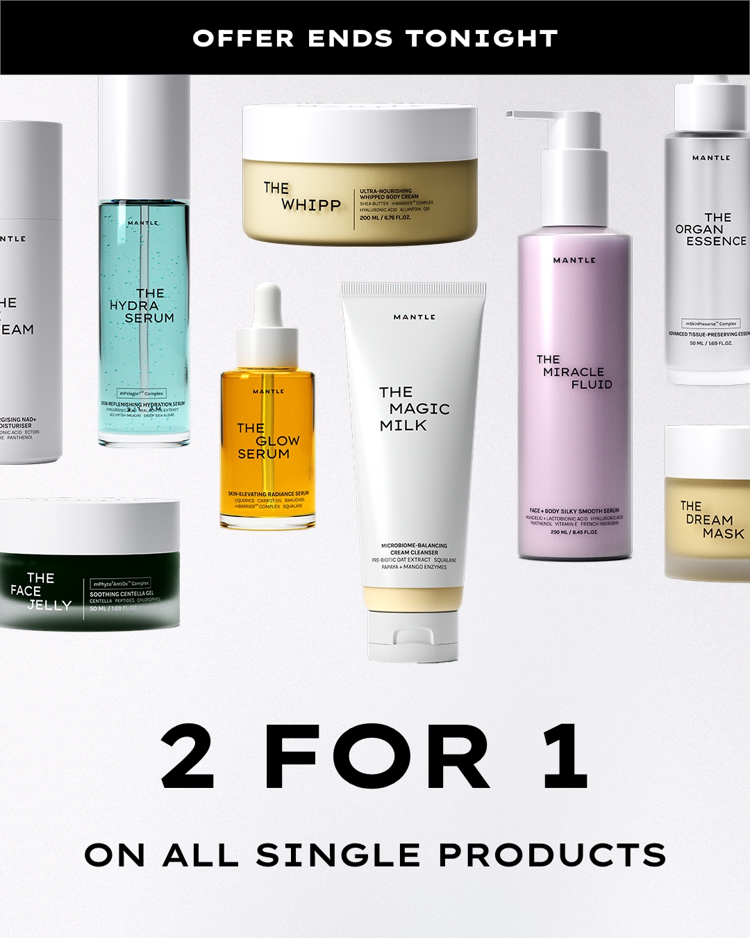 Last chance to shop 2 for 1