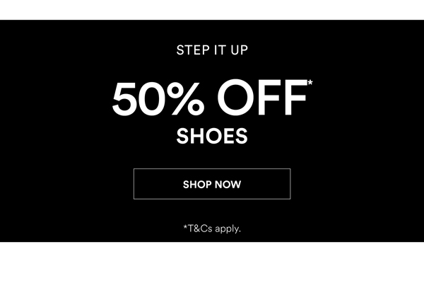 Shop 50% Off* Footwear