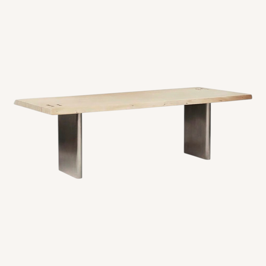 Image of CB2 Washed Wood Dining Sets