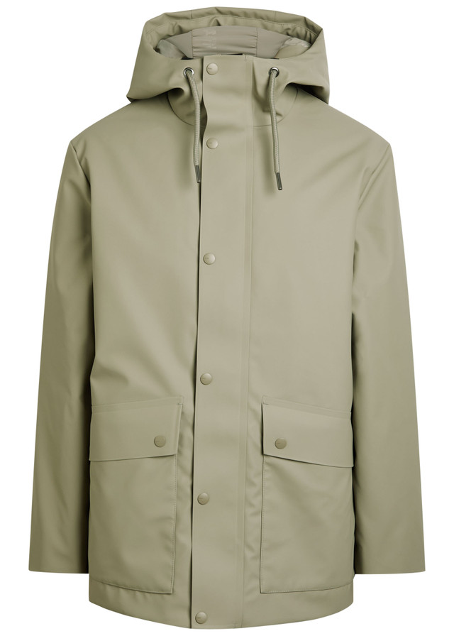 RAINS Nome padded rubberised parka