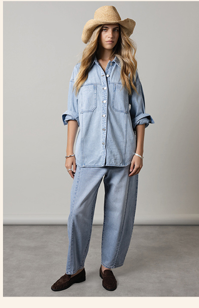 Montreal Barrel Leg Jeans