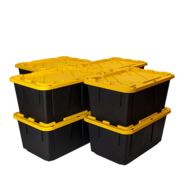 Greenmade 27 Gallon Storage Bin, 8-Pack