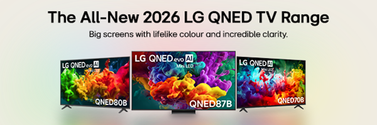 The All-New 2026 LG QNED TV Range