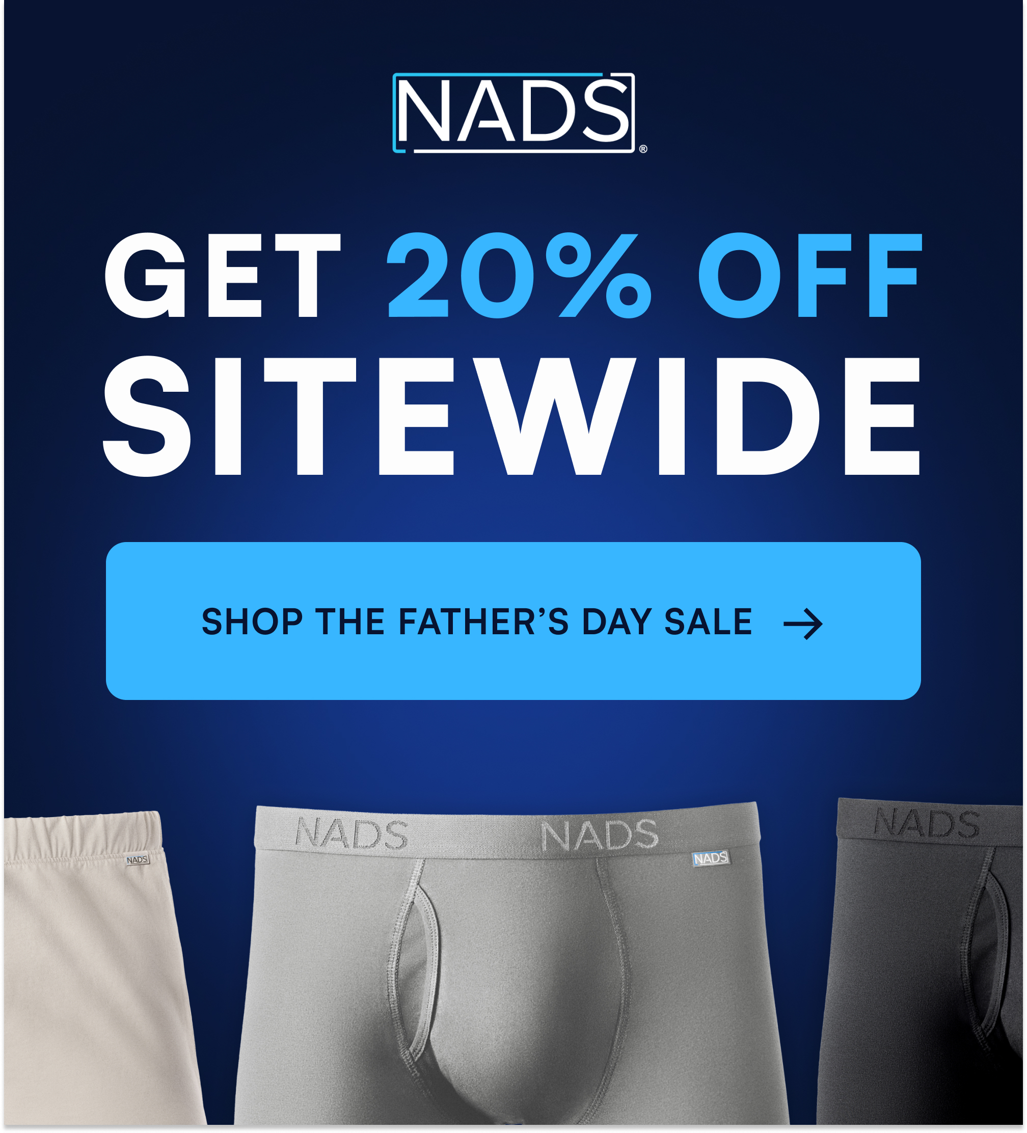 Get 20% OFF Sitewide SHOP THE FATHER’S DAY SALE →