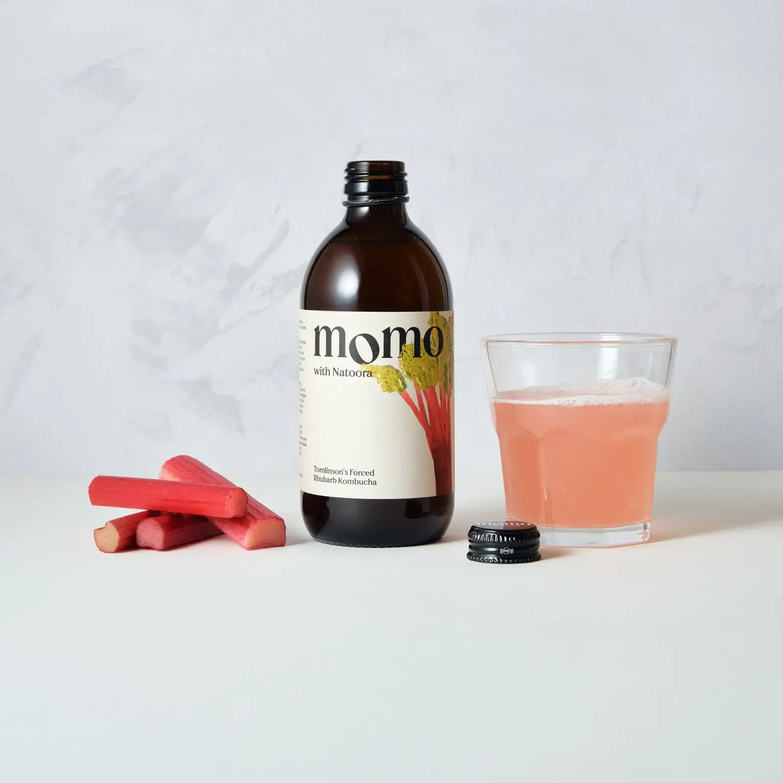 Image of Tomlinson's Forced Rhubarb Kombucha