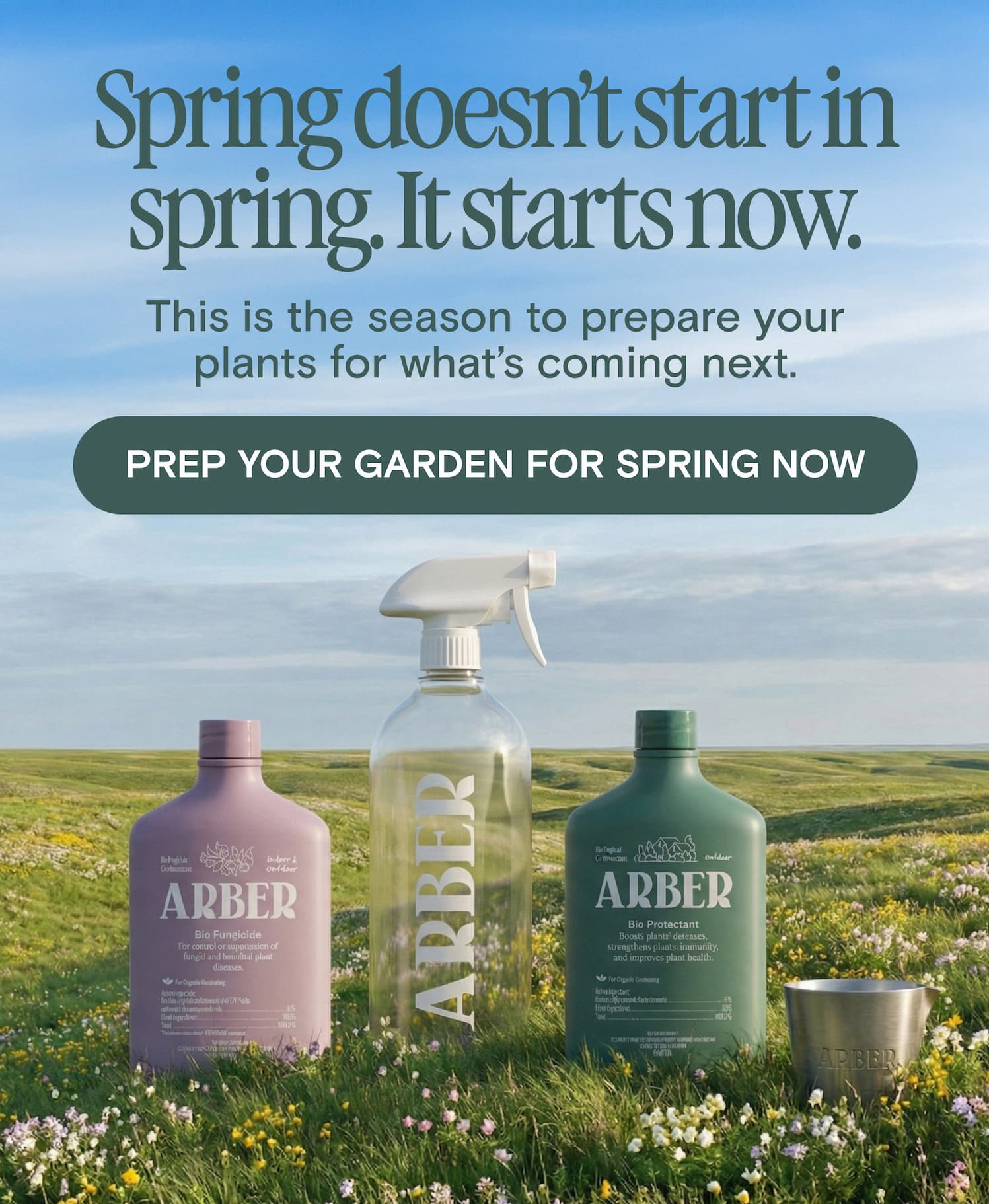 Spring doesn’t start in spring. It starts now. This is the season to prepare your plants for what’s coming next.