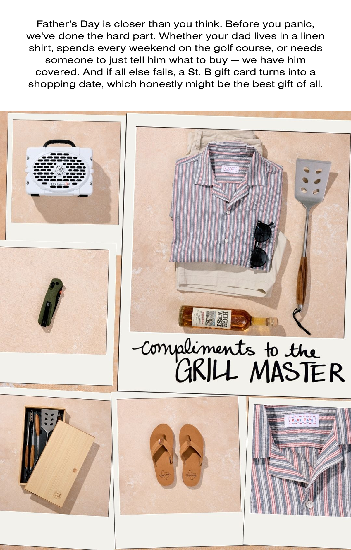 FATHER'S DAY GIFT GUIDE