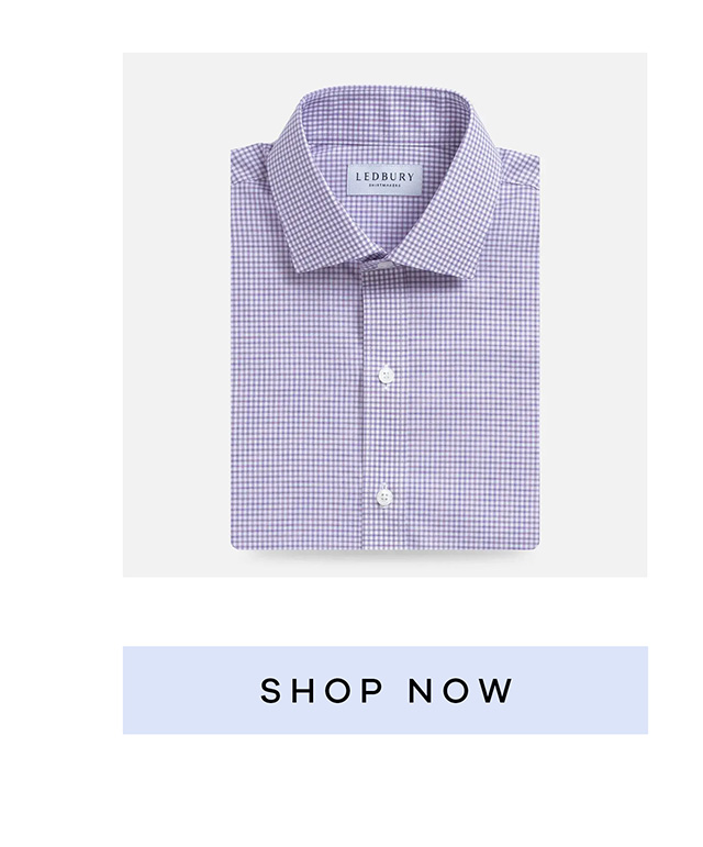 The Purple Kent Gingham. SHOP NOW. 