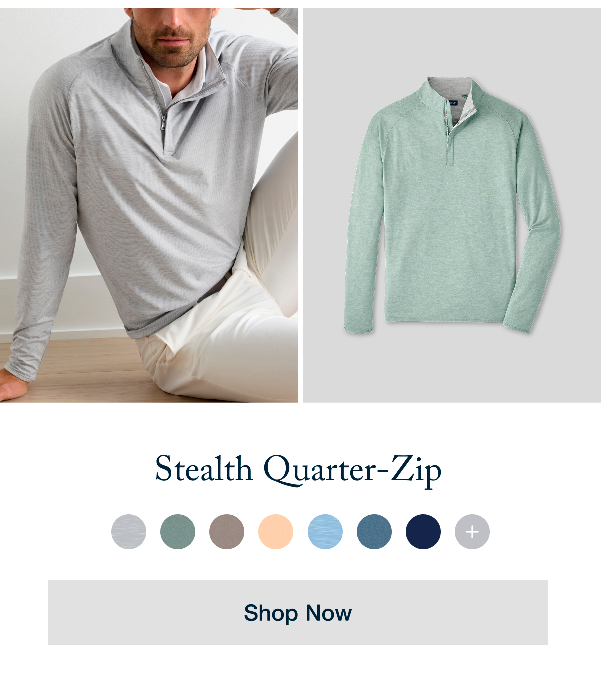 Stealth Quarter-Zip | Shop Now