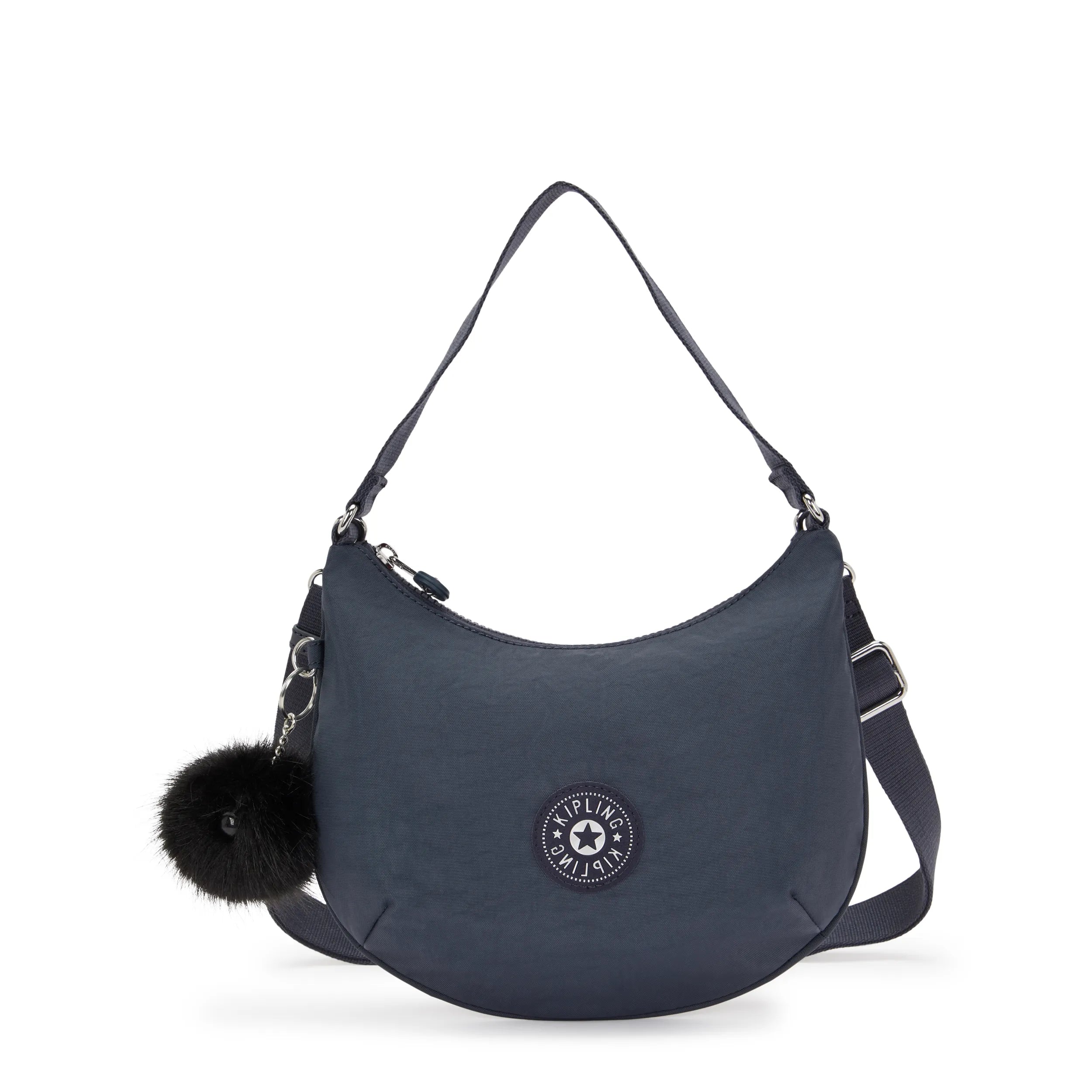 Amani Crescent Shoulder Bag-Night Grey