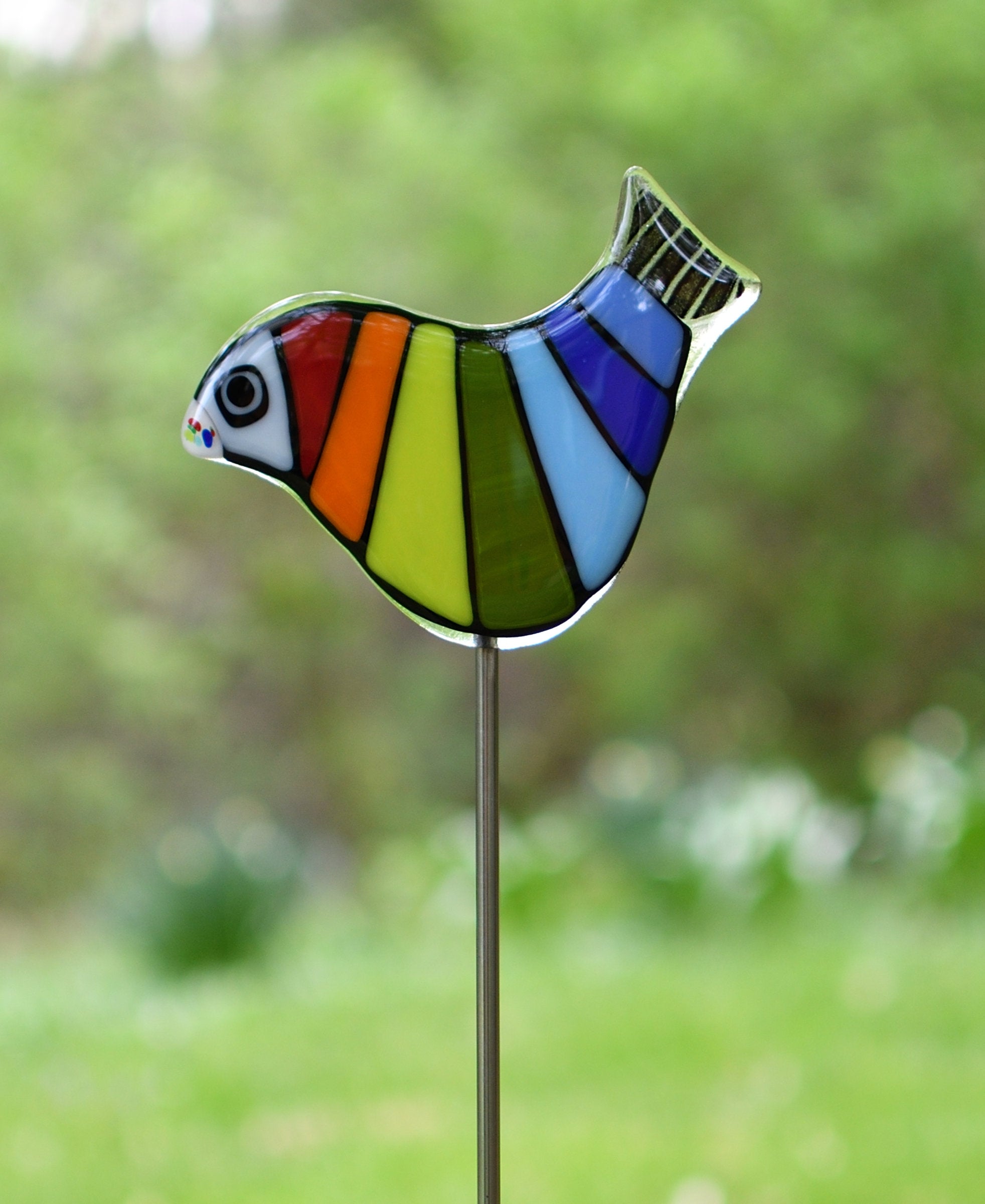 Image of Garden Birds - Rainbow