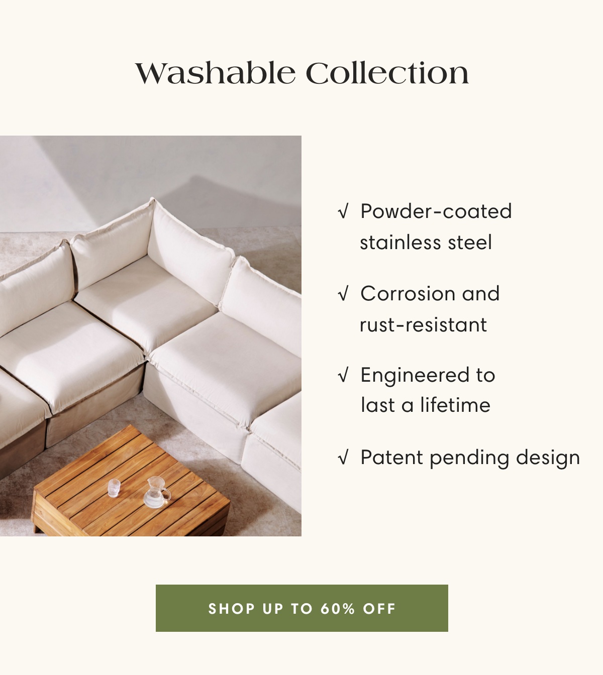 Washable Collection