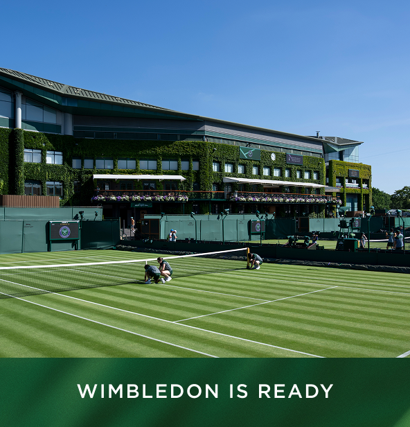 Wimbledon is ready