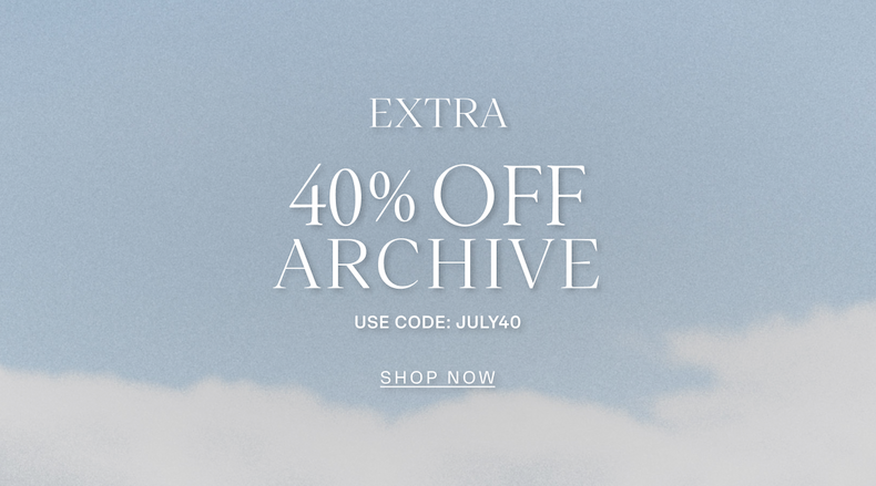 Extra 40% Off Archive