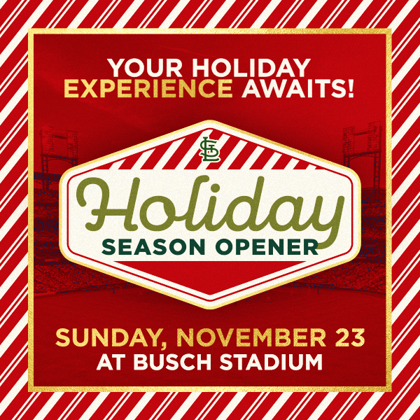 Your Holiday Experience Awaits! Holiday Season Opener is Sunday, November 23