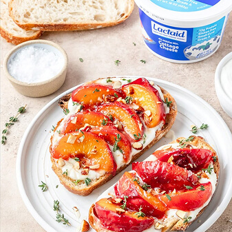 Whipped Cottage Cheese Toast.