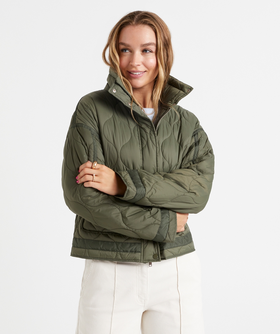 TAYLA PUFFER QUILTED JACKET