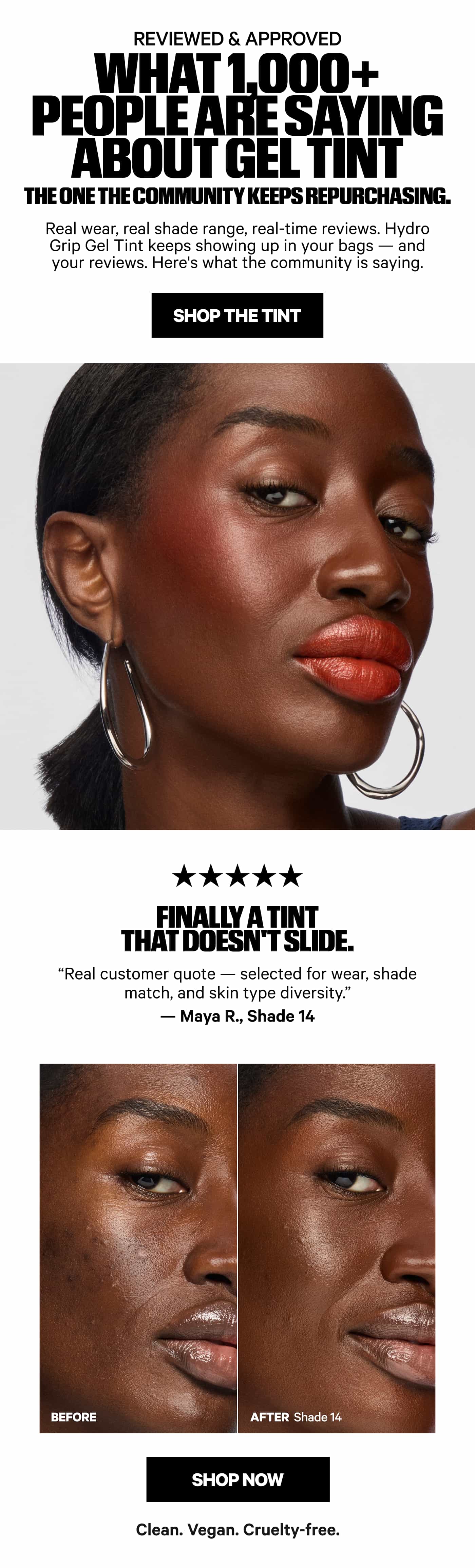 What 1,000+ people are saying about gel tint