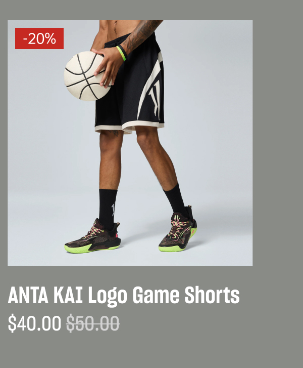 ANTA KAI Logo Game Shorts