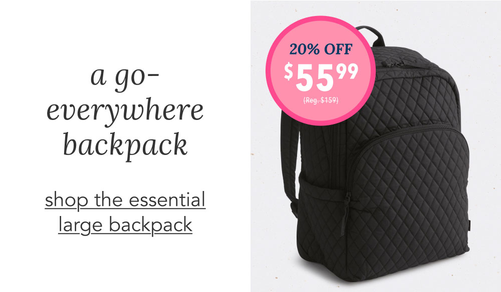 shop the essential large backpack