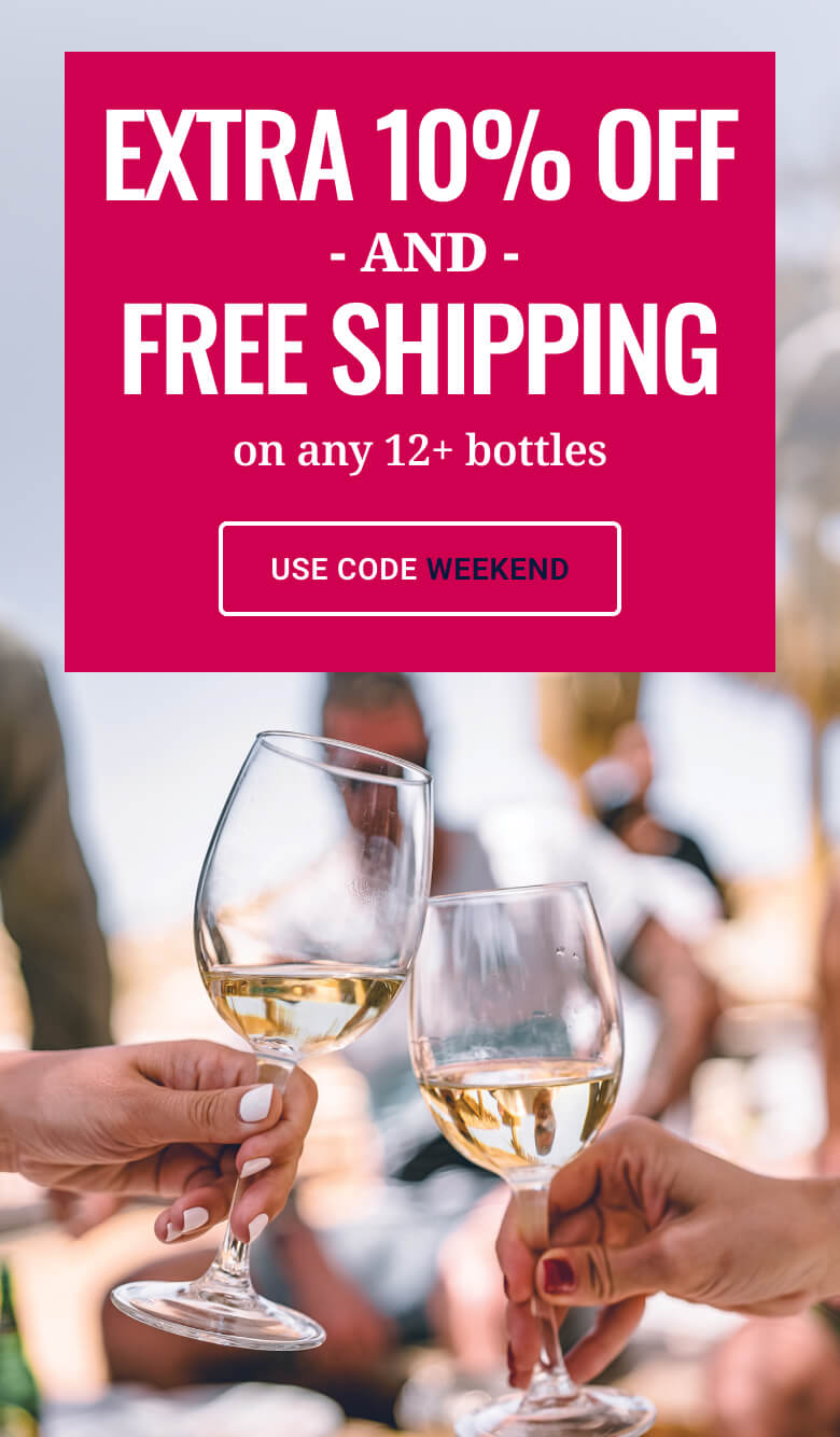 Extra 10% off + free shipping on 12+ bottles with code WEEKEND