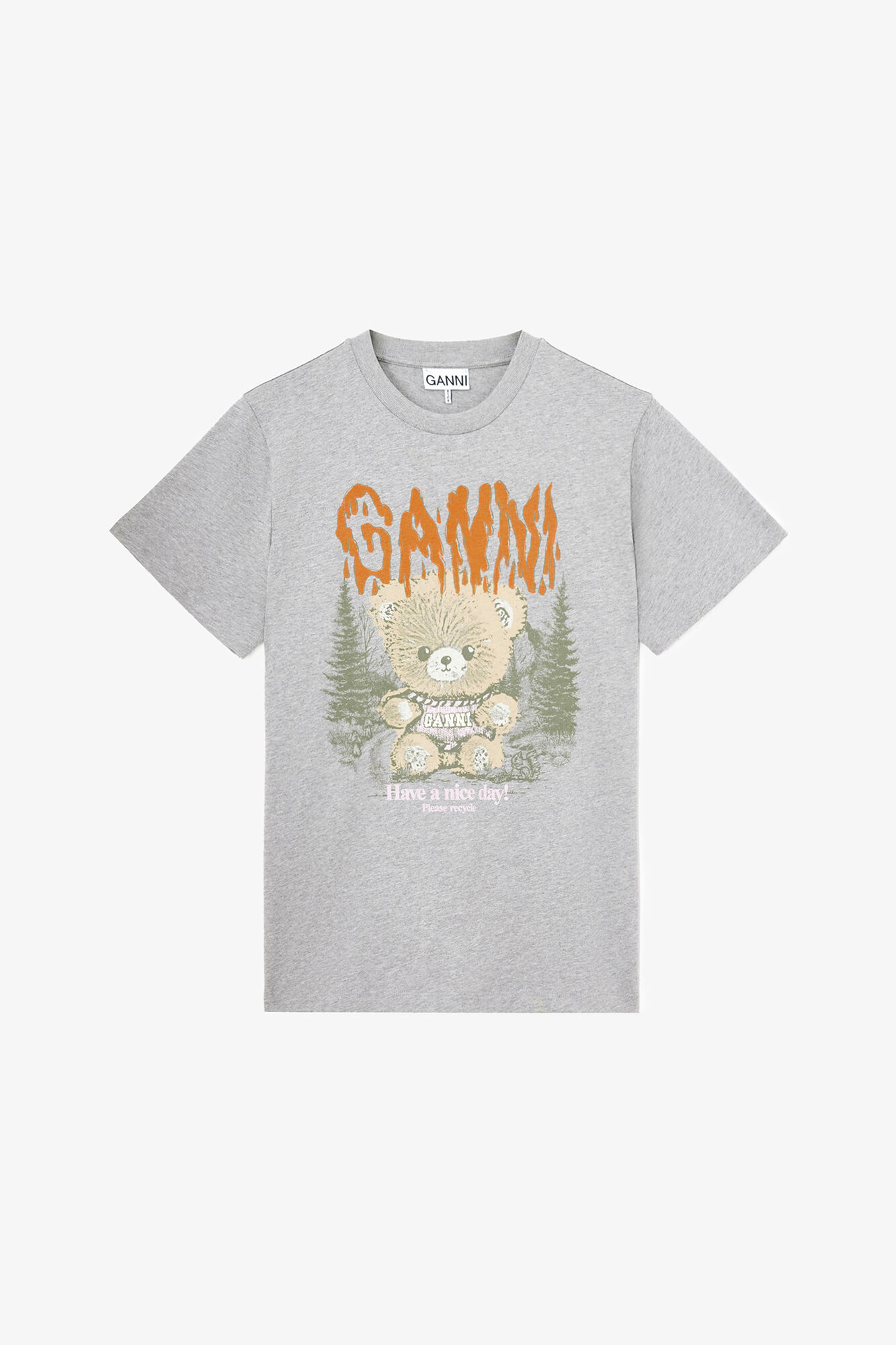 T-shirt with Forest Teddy