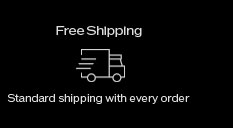 Free Shipping: Standard shipping with every order