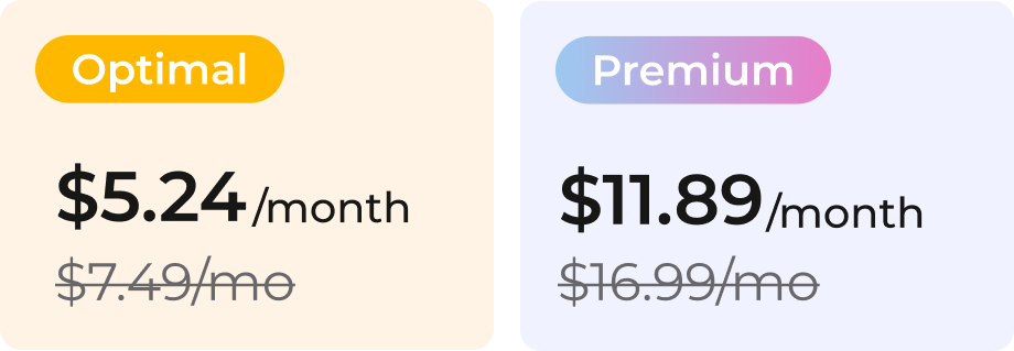 Optimal/Premium discounts