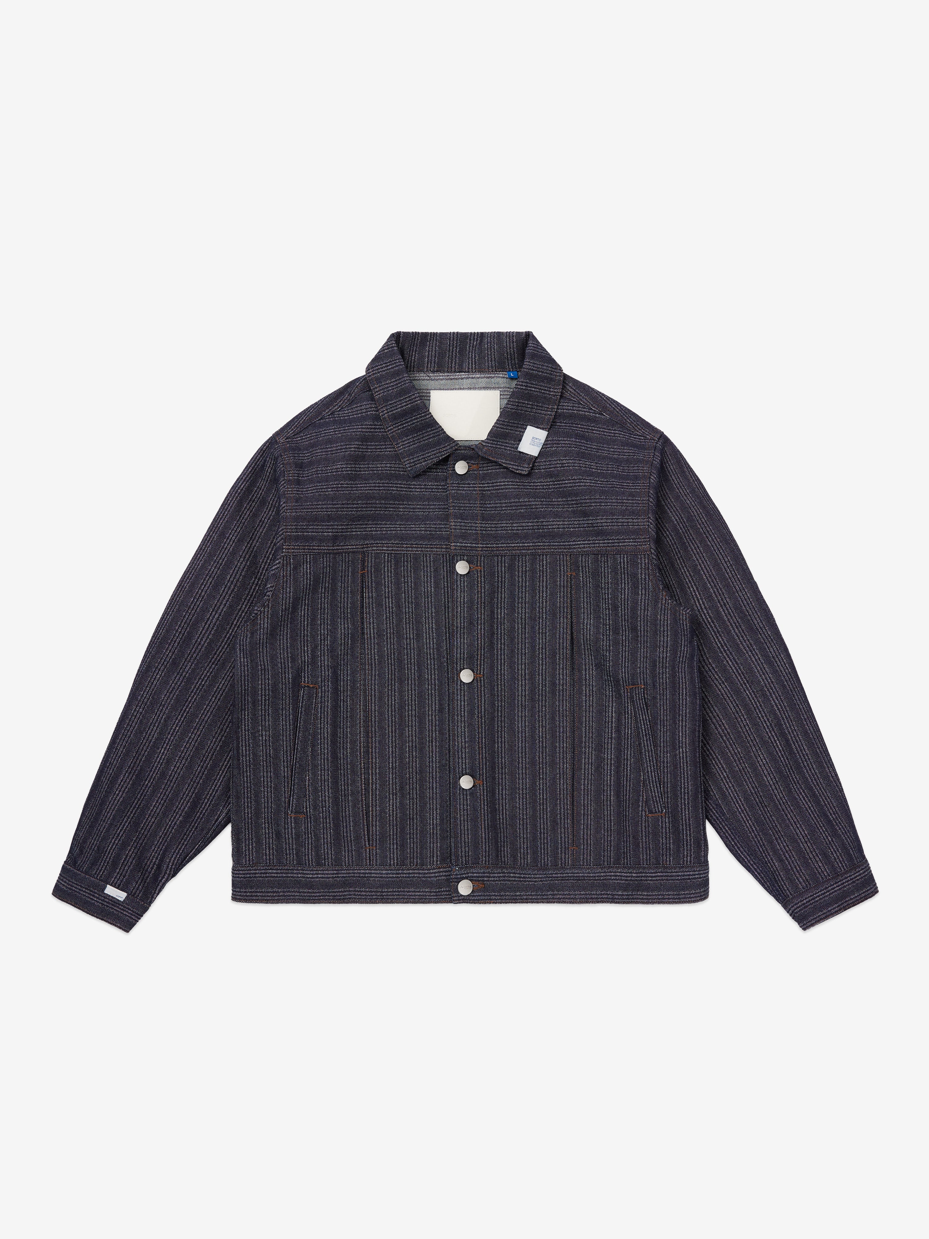 Image of Type-0 Denim Jacket - Herringbone