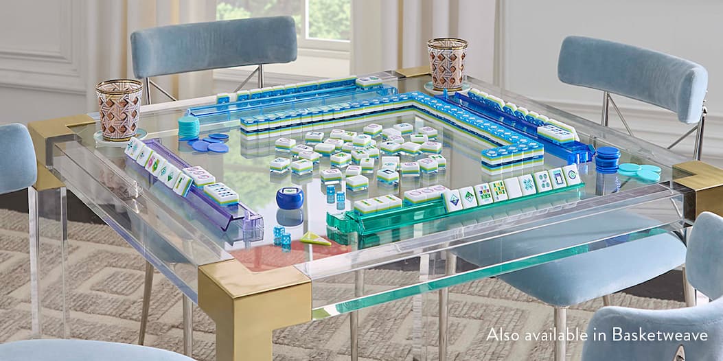 Basketweave Mahjong Set