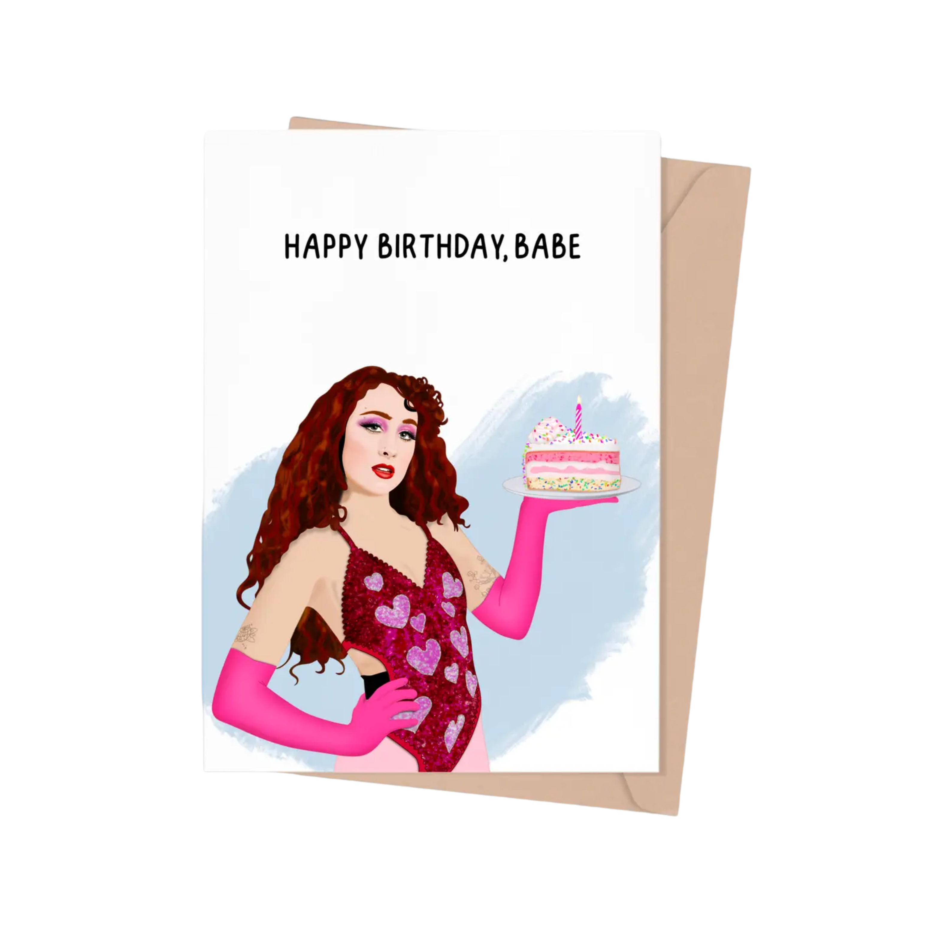 Image of Chappell Roan Happy Birthday, Babe Card