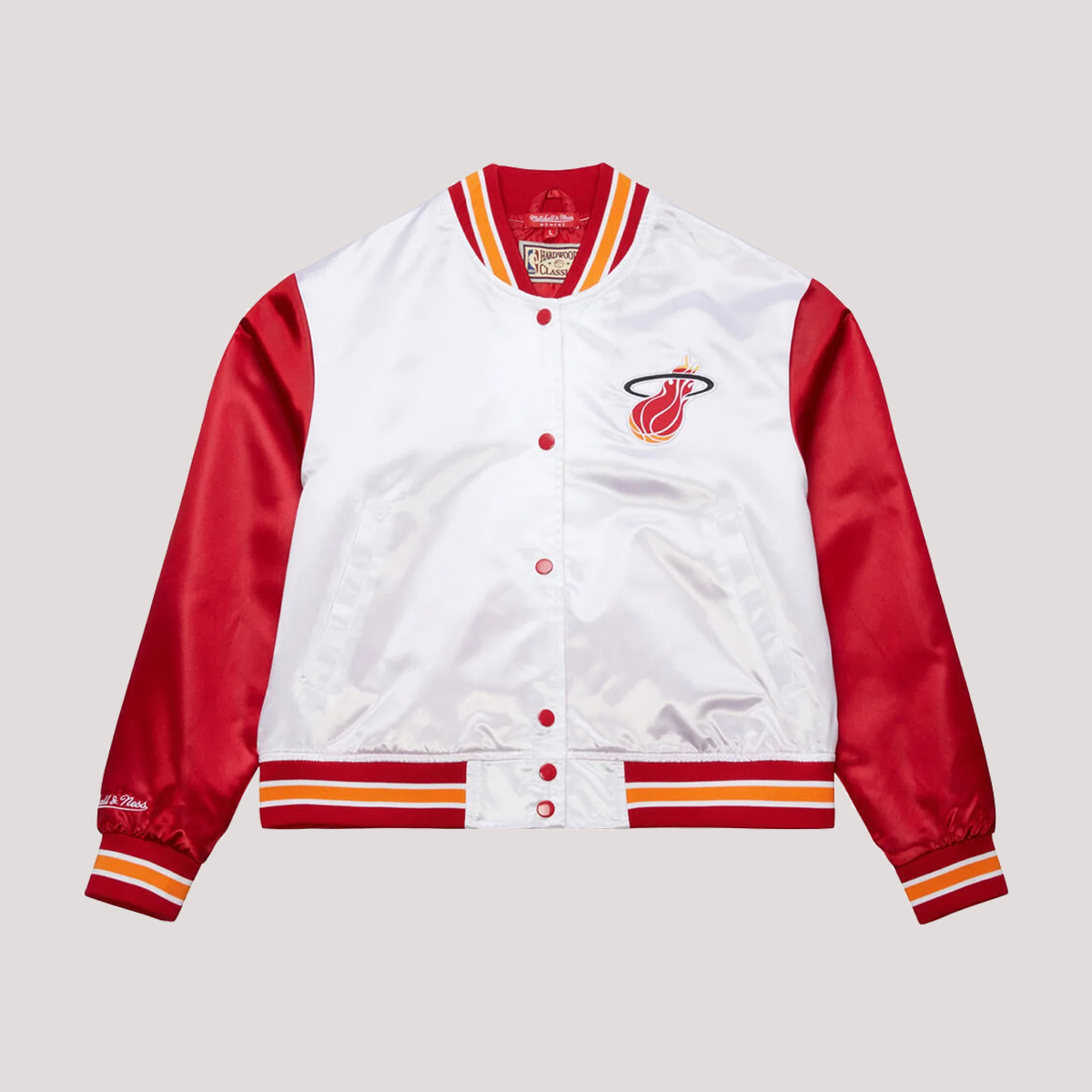Mitchell & Ness Miami HEAT Women's Satin Jacket